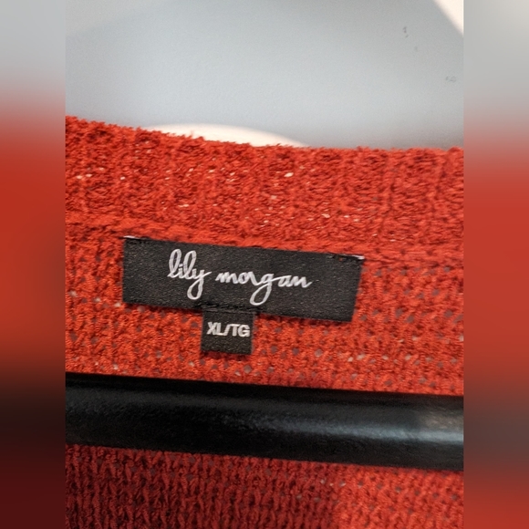 Lily Morgan tunic sweater size 1X - Picture 3 of 5